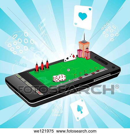 Illustrative representation showing the use of a mobile phone as a gaming device View Large Photo Image Stock Photography - Illustrative representation showing the use of a mobile phone as a gaming device. Fotosearch