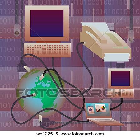 Illustrative representation telecom industry View Large Photo Image Stock Photography - Illustrative representation telecom industry. Fotosearch