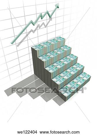 Indian currency note steps with graphs View Large Photo Image Picture - Indian currency note steps with graphs. Fotosearch