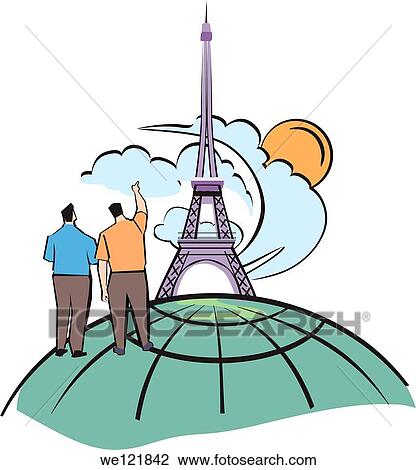 Low angle view of a tower, Eiffel Tower, Paris, Ile-de-France, France View Large Photo Image Stock Image - Low angle view of a tower, Eiffel Tower, Paris, Ile-de-France, France. Fotosearch