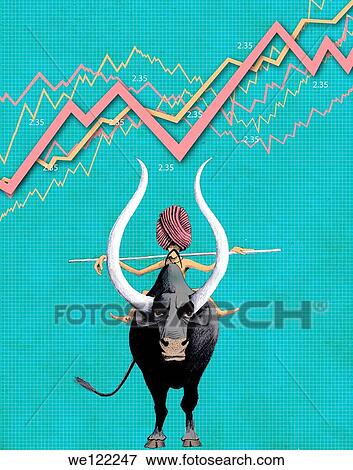 Man riding a bull View Large Photo Image Stock Photo - Man riding a bull. Fotosearch