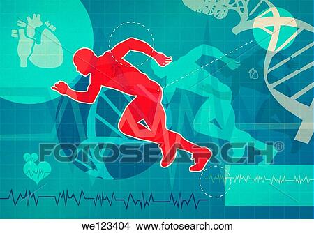 Picture - Medical illustration. Fotosearch
