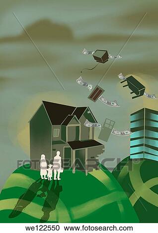 Mortgaged property View Large Photo Image Stock Image - Mortgaged property. Fotosearch