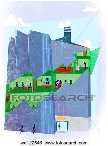 Stock Photograph - Office work. Fotosearch