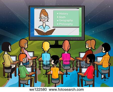 Online education View Large Photo Image Stock Image - Online education. Fotosearch