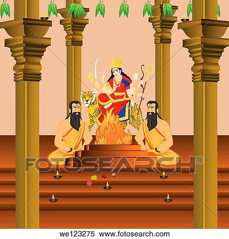 Sadhus performing Yajna of Goddess Durga View Large Photo Image Stock Photography - Sadhus performing Yajna of Goddess Durga. Fotosearch