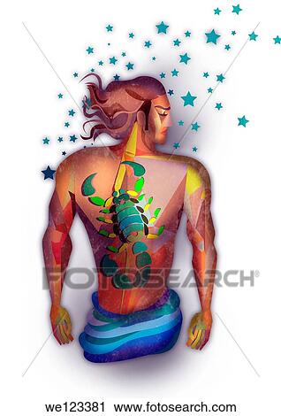 Scorpio zodiac sign over white background View Large Photo Image Stock Image - Scorpio zodiac sign over white background. Fotosearch