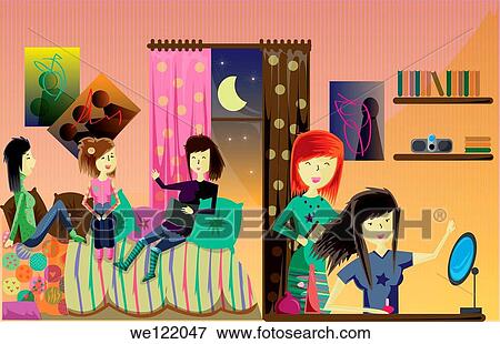 Teenage girls gossiping View Large Photo Image Stock Photo - Teenage girls gossiping. Fotosearch
