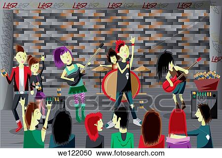 University students performing a musical show View Large Photo Image Stock Image - University students performing a musical show. Fotosearch