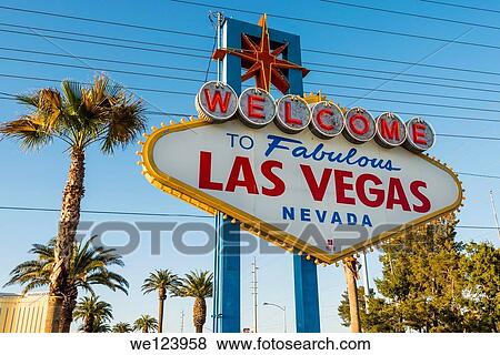 Faboulous Las Vegas sign, Nevada, USA. View Large Photo Image Stock Photo - Faboulous Las Vegas sign, Nevada, USA.. Fotosearch
