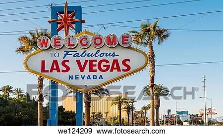 Stock Photo - Faboulous Las Vegas sign, Nevada, USA.. Fotosearch
