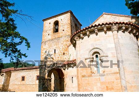 San Pedro de Villanueva church. Villanueva de Cangas, Asturias, Spain. View Large Photo Image Stock Photography - San Pedro de Villanueva church. Villanueva de Cangas, Asturias, Spain.. Fotosearch