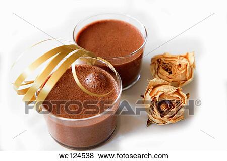 chocolat mousse. View Large Photo Image Stock Photo - chocolat mousse.. Fotosearch