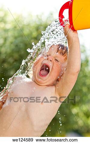 fun kid splashing water. View Large Photo Image Stock Photo - fun kid splashing water.. Fotosearch