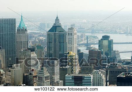 Aerial of Financial district, South Manhattan, New York city, North america View Large Photo Image Stock Image - Aerial of Financial district, South Manhattan, New York city, North america. Fotosearch