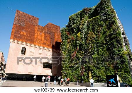 Stock Photo - Caixaforum Art Centre. Madrid, Spain.. Fotosearch
