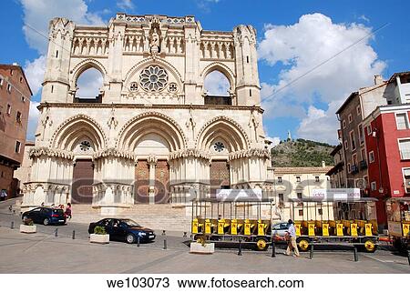 Cathedral. Cuenca, Spain. View Large Photo Image Stock Image - Cathedral. Cuenca, Spain.. Fotosearch