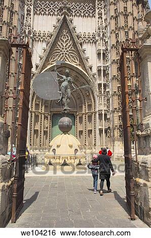 Cathedral, Seville, Andalusia, Spain View Large Photo Image Stock Photograph - Cathedral, Seville, Andalusia, Spain. Fotosearch