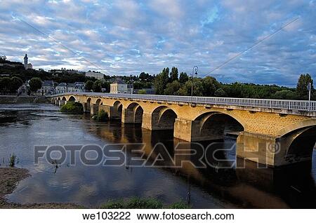 Chinon Castle and Vienne River, Chinon, Indre-et-Loire, Loire Valley, France View Large Photo Image Stock Image - Chinon Castle and Vienne River, Chinon, Indre-et-Loire, Loire Valley, France. Fotosearch