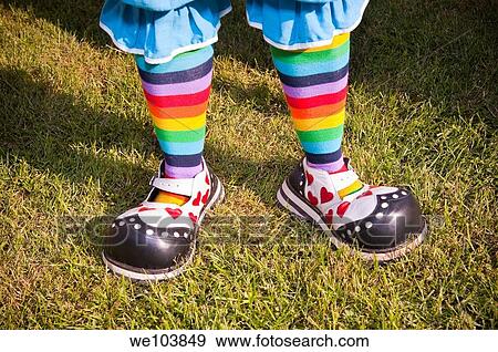 Clown shoes View Large Photo Image Stock Photo - Clown shoes. Fotosearch