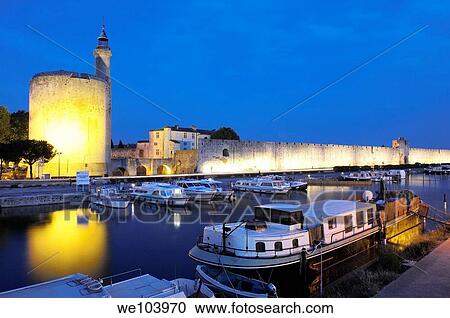 Constance Tower at Dusk Aigues Mortes Petit Camargue, Gard department Languedoc- Roussillon region, France View Large Photo Image Stock Image - Constance Tower at Dusk Aigues Mortes Petit Camargue, Gard department Languedoc- Roussillon region, France. Fotosearch