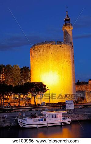 Constance Tower at Dusk Aigues Mortes Petit Camargue, Gard department Languedoc- Roussillon region, France View Large Photo Image Stock Photograph - Constance Tower at Dusk Aigues Mortes Petit Camargue, Gard department Languedoc- Roussillon region, France. Fotosearch