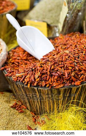 Dried red peppers View Large Photo Image Stock Photograph - Dried red peppers. Fotosearch