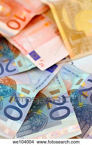 Euro money bills View Large Photo Image Picture - Euro money bills. Fotosearch
