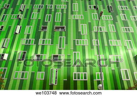 Facade of Vallecas 51 building, Ensanche de Vallecas. Madrid, Spain. View Large Photo Image Stock Photo - Facade of Vallecas 51 building, Ensanche de Vallecas. Madrid, Spain.. Fotosearch