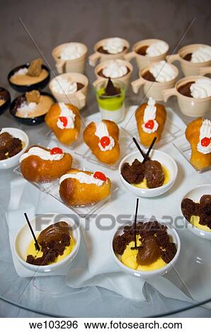 Fancy desserts View Large Photo Image Stock Photograph - Fancy desserts. Fotosearch