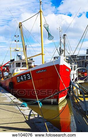 Fishing boats and other small boats in Balbriggan harbour, Co. Dublin, Ireland View Large Photo Image Stock Photograph - Fishing boats and other small boats in Balbriggan harbour, Co. Dublin, Ireland. Fotosearch