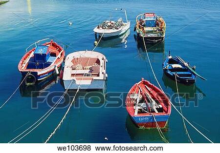 Fishing boats Ribeira, La Coruña province, Galicia, Spain View Large Photo Image Stock Photo - Fishing boats Ribeira, La Coruña province, Galicia, Spain. Fotosearch