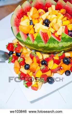 Stock Photograph - Fruit salad. Fotosearch
