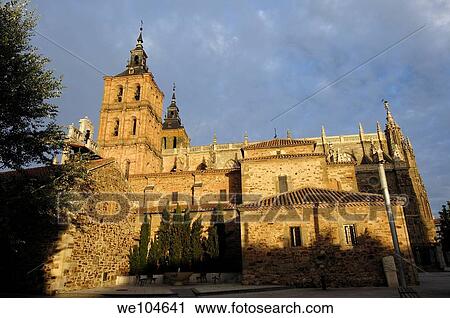 Gothic cathedral of Santa María S XV-XVI, Astorga, Camino de Santiago, León province, Castilla y León, Spain View Large Photo Image Stock Image - Gothic cathedral of Santa María S XV-XVI, Astorga, Camino de Santiago, León province, Castilla y León, Spain. Fotosearch