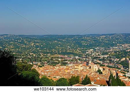 Picture - Grasse worldwide capital of perfumery, Alpes-Maritimes, Provence-Alpes-Côte d´Azur d´azur, France. Fotosearch