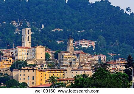 Stock Image - Grasse worldwide capital of perfumery, Alpes-Maritimes, Provence-Alpes-Côte d´Azur d´azur, France. Fotosearch