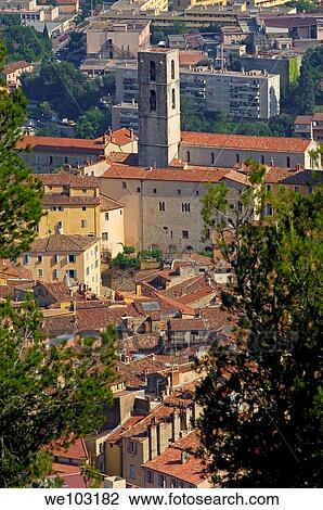 Stock Image - Grasse worldwide capital of perfumery, Alpes-Maritimes, Provence-Alpes-Côte d´Azur d´azur, France. Fotosearch