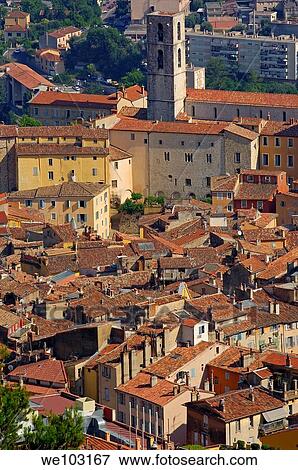 Stock Photo - Grasse worldwide capital of perfumery, Alpes-Maritimes, Provence-Alpes-Côte d´Azur d´azur, France. Fotosearch