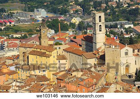 Stock Photograph - Grasse worldwide capital of perfumery, Alpes-Maritimes, Provence-Alpes-Côte d´Azur d´azur, France. Fotosearch