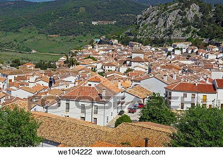 Grazalema, ´Pueblos Blancos´ (white towns), Sierra de Grazalema Natural Park, Cadiz province, Andalusia, Spain View Large Photo Image Stock Image - Grazalema, ´Pueblos Blancos´ (white towns), Sierra de Grazalema Natural Park, Cadiz province, Andalusia, Spain. Fotosearch