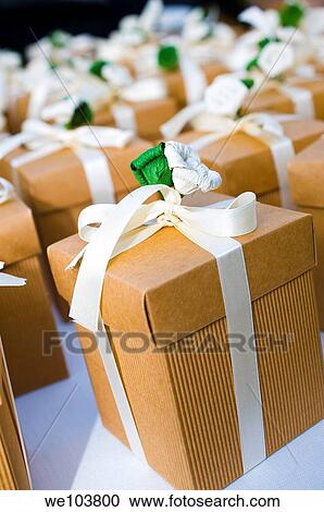 Group of gift boxes with ribbon View Large Photo Image Stock Image - Group of gift boxes with ribbon. Fotosearch