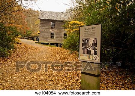 Mingus Mill, Great Smoky Mtns National Park, NC View Large Photo Image Picture - Mingus Mill, Great Smoky Mtns National Park, NC. Fotosearch