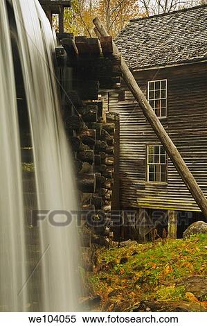 Stock Photography - Mingus Mill, Great Smoky Mtns National Park, NC. Fotosearch