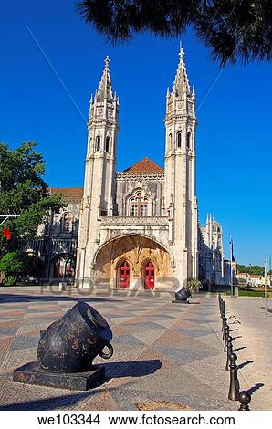 Picture - Museu de Marinha ´Naval Museum´ Mosteiro dos Jeronimos, Monastery of the Hieronymites UNESCO World Heritage Site, Belem Lisbon Portugal. Fotosearch