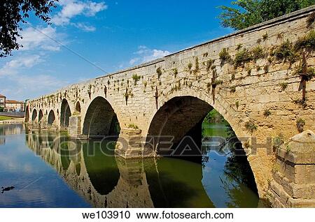 Old Bridge? Pont Vieux? over River Orb B? ziers H? rault, Languedoc-Roussillon Francia View Large Photo Image Stock Image - Old Bridge? Pont Vieux? over River Orb B? ziers H? rault, Languedoc-Roussillon Francia. Fotosearch