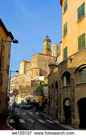 Old town, Grasse worldwide capital of perfumery, Alpes-Maritimes, Provence-Alpes-Côte d´Azur d´azur, France View Large Photo Image Stock Photo - Old town, Grasse worldwide capital of perfumery, Alpes-Maritimes, Provence-Alpes-Côte d´Azur d´azur, France. Fotosearch