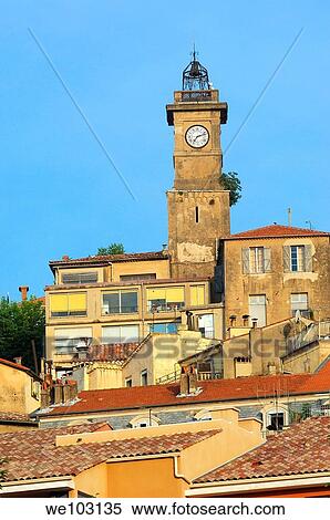 Stock Photography - Old town, Grasse worldwide capital of perfumery, Alpes-Maritimes, Provence-Alpes-Côte d´Azur d´azur, France. Fotosearch