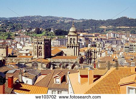 Overview Orense, Galicia, Spain View Large Photo Image Stock Image - Overview Orense, Galicia, Spain. Fotosearch