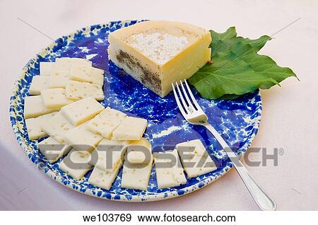 Plate of cheese View Large Photo Image Stock Photo - Plate of cheese. Fotosearch
