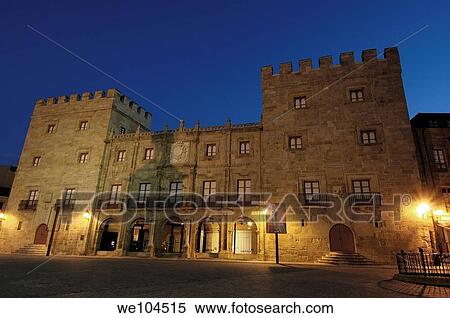 Revillagigedo Palace built early 18th century, now International Centre of Contemporary Art Gijón Asturias, Spain View Large Photo Image Stock Photography - Revillagigedo Palace built early 18th century, now International Centre of Contemporary Art Gijón Asturias, Spain. Fotosearch